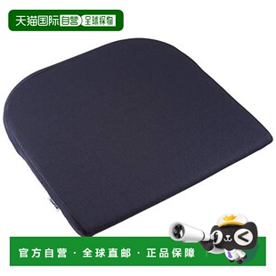 日本直邮TEMPUR丹普深蓝色坐垫W35xD35x高4cm椅子办公室护垫床垫