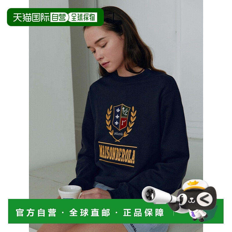 韩国直邮rolarola少女甜美可爱清新法式日常设计师女款卫衣302267