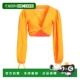 香港直邮潮奢 女士 FAITHFULL 1h可退 THE BRAND 上衣 orange橙色