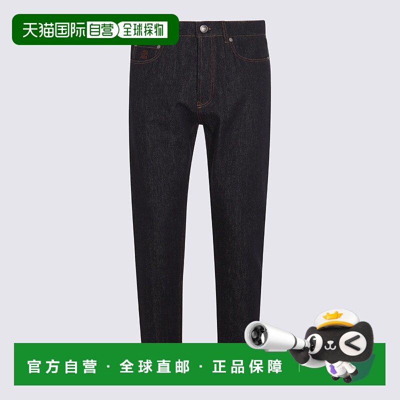 香港直邮BRUNELLO CUCINELLI 男士牛仔裤直筒裤 M233PO1090C9014