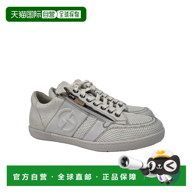 香港直邮Giorgio Armani 徽标休闲运动鞋 X2X042XE888L051