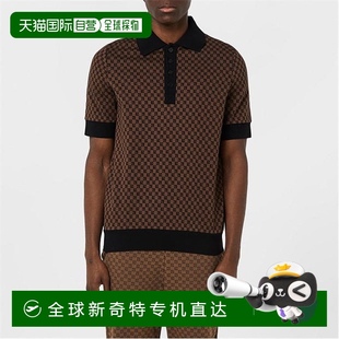 交织字母Polo衫 香港直邮潮奢 男士 Balmain 巴尔曼