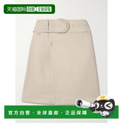 1h可退 香港直邮潮奢 Burberry 巴宝莉 女士 束腰裹身迷你裙 8087