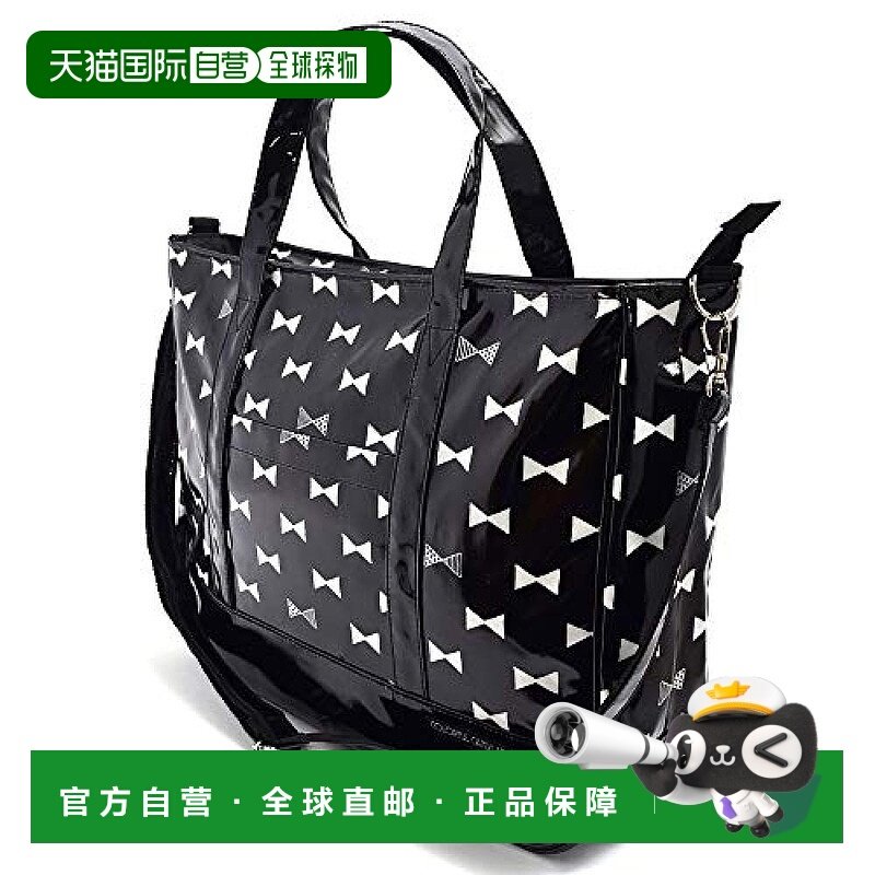 【日本直邮】Colorful Candy Style上课用手提包蝴蝶结黑色N30082