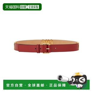 SS2025 MC6002PP1MOI0500 红色 女士腰带 香港直邮MOSCHINO