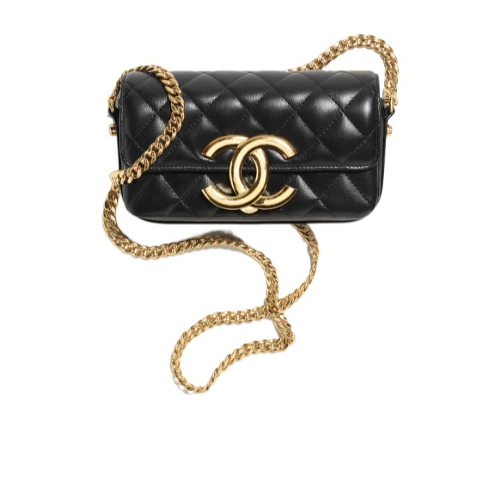 Chanel 链条斜挎包 Chanel shoujibao