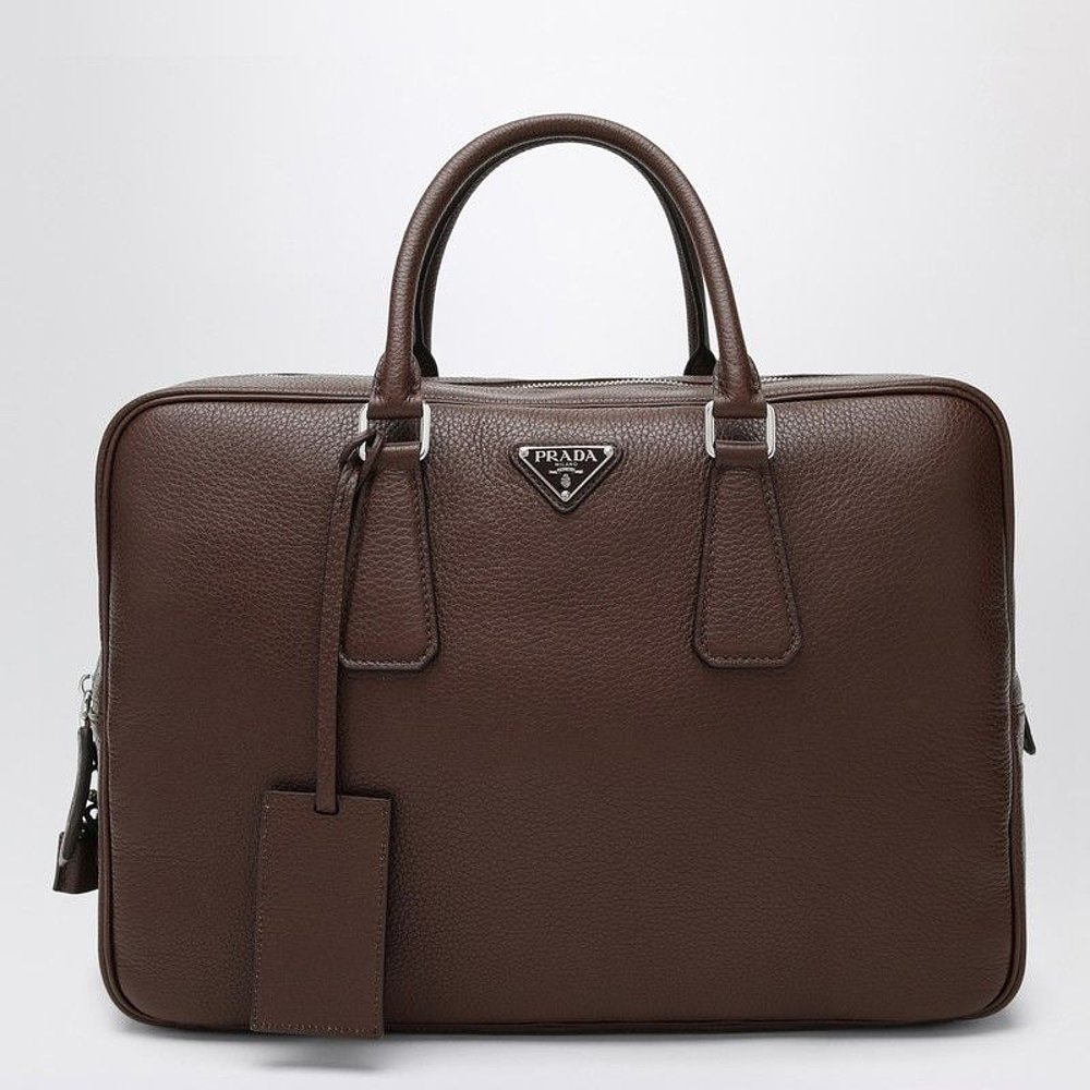 PRADA 男士斜挎包 2VE027OOO2BBEF0038 AW2025 棕色