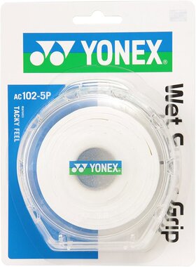 Yonex尤尼克斯 网球羽毛球拍胶带5个装 AC102-5P白色