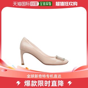 Trompette 香港直邮Roger Belle Vivier 金属饰扣高跟鞋