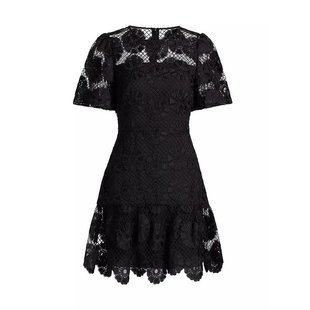 女士 优雅自然舒适百搭女装 连衣裙圆领 时尚 修身 美国直邮MILLY