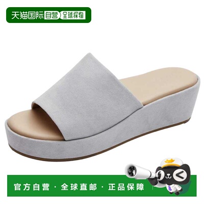 自营Rockport Aubriella Slide Waterfall Micorsuede  CJ1096 Wo