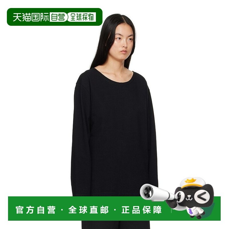 香港直邮LEMAIRE 女士衬衫 TO1166LJ1010BK999 SS2024 黑色