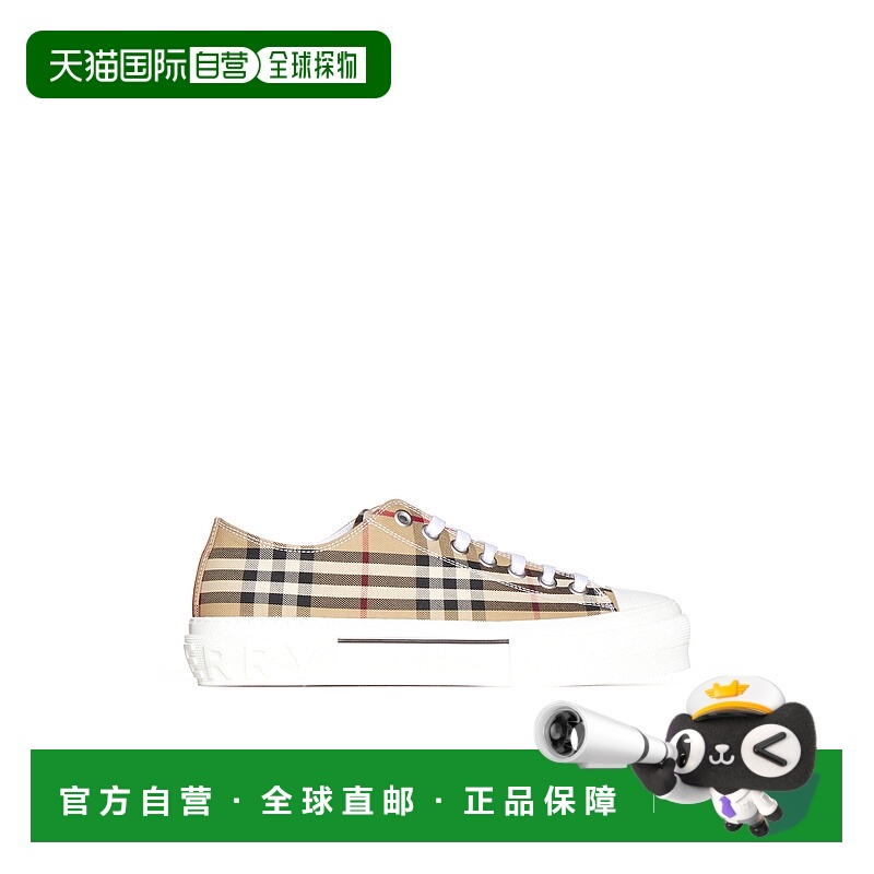 香港直邮BURBERRY 男士运动鞋 8049745A7028 AW2025 浅棕色 BURBE