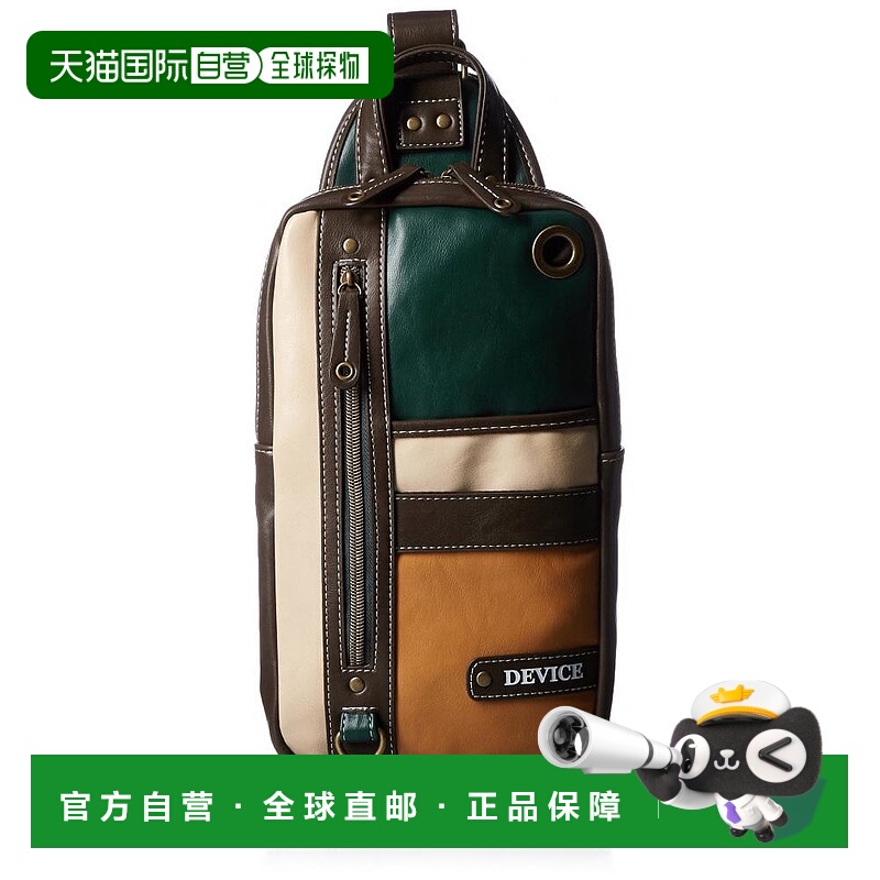 【日本直邮】Device男士女士单肩包拼色Trico系列便携男包斜挎包