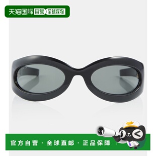 1h可退 香港直邮Gucci 古驰 女士 椭圆形太阳眼镜 000919新款