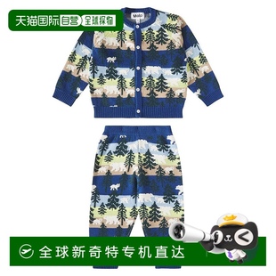 针织开衫 婴儿 Brody and 香港直邮Molo 套装 sweatpants Sol 童装