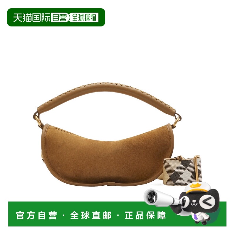 1h可退 香港直邮BURBERRY 女士斜挎包 81091221 SS2025 棕色 B Cl