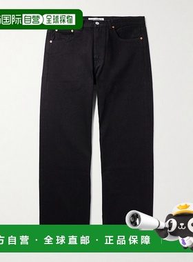 1h可退 香港直邮Our Legacy 男士 Third 剪短直筒滚边牛仔裤 M225