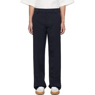 Bottega Veneta 葆蝶家 男士 腰带环羊毛休闲裤 815297V4C20