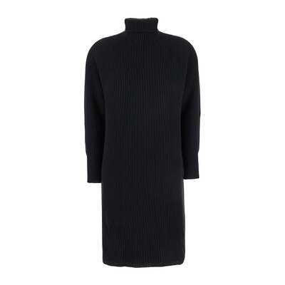 MAX MARA 女士连衣裙 6326014206010 AW2024 黑色 长袖连衣裙