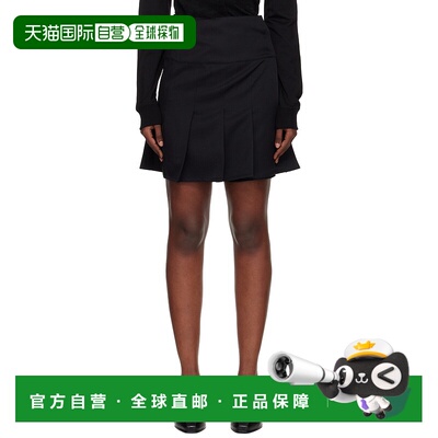 香港直邮Our Legacy 女士 黑色 Girdle 短裙 W4254GC半身裙包臀裙