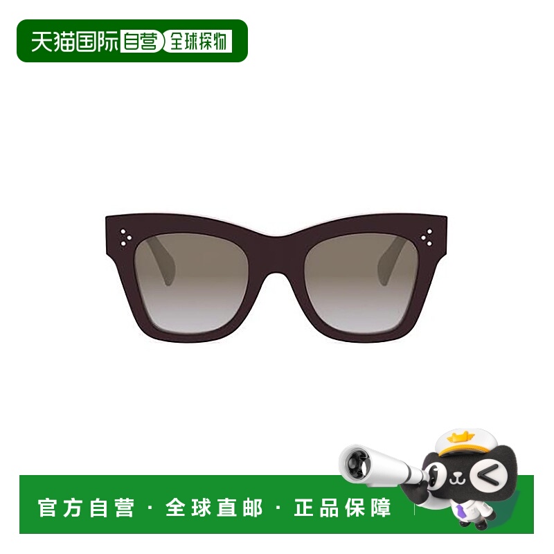 香港直邮CELINE 男士太阳镜 CL4004IN48B AW2025 紫色 Celine CL4