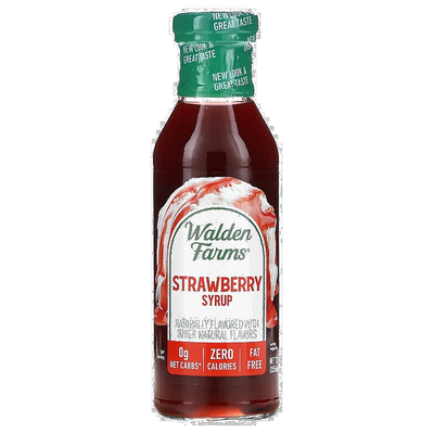 香港直发Walden Farms草莓糖浆入口顺滑甜蜜美味无糖355ml