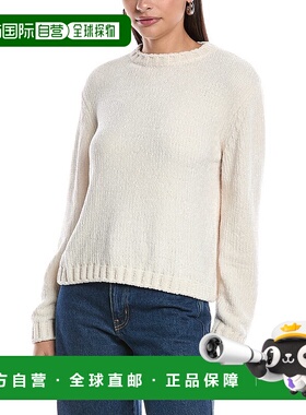 自营 Bella Dahl圆领毛衣-白色 美国奥莱直发