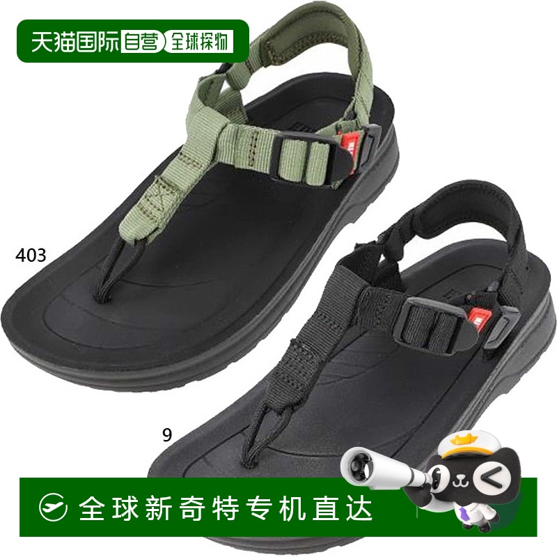 日本直邮EDWIN 女士运动凉鞋 凉鞋 休闲卡其色 EDWIN EW5222新款