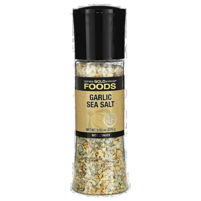 香港直发California Gold Nutrition大蒜海盐调味料日常270g