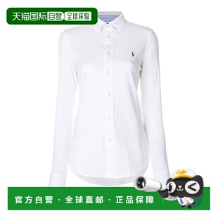 香港直邮POLO RALPH LAUREN 女士衬衫 211664427003 CO 白色