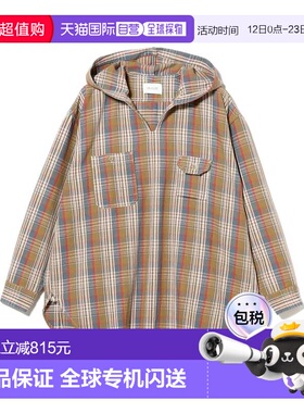 1h可退 日本直邮Pilgrim Surf+Supply男装重磅全棉连帽工装衬衫 3