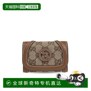 香港直邮GUCCI 818811HAAKG9755 1小时内可退 女士钱包 棕色