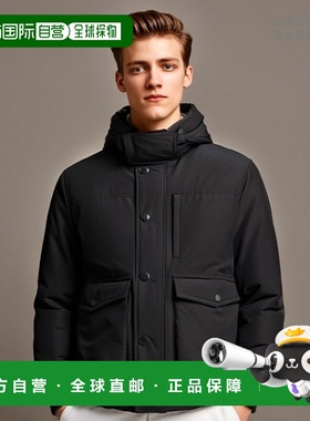香港直邮WOOLRICH 男士羽绒服 CFWOOU0937MRUT0001BLK高端流行休