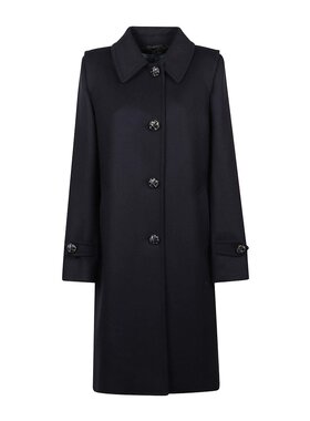 PRADA 女士外套 P655SEC2OSOOOF0008 AW2025 蓝色 长袖大衣