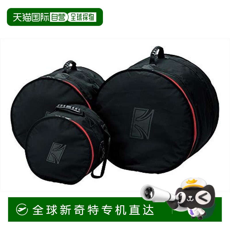 TAMA Club JAM架子鼓鼓组收纳包组合3件黑色 DSS48LJ