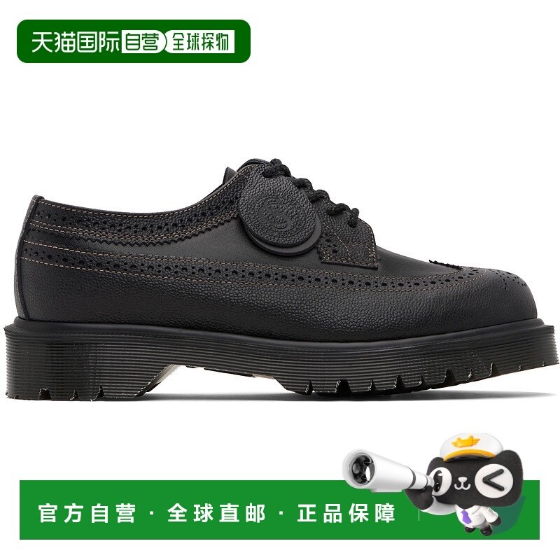香港直邮潮奢 Dr. Martens 马丁大夫 男士 黑色 3989 Brogue 德比