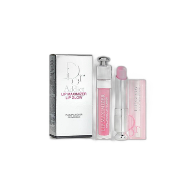 香港直邮Dior迪奥诱惑焕彩润唇膏套装自然彩妆滋润保湿6ml+3正品