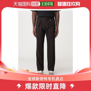 羊毛长裤 香港直邮潮奢 男士 crêpe Fendi