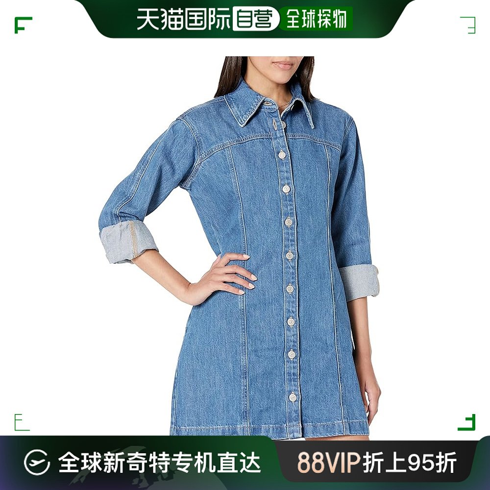 香港直邮潮奢 Levi'S 李维斯 女士Shay 牛仔连衣裙 女装/女士精品 连衣裙 原图主图