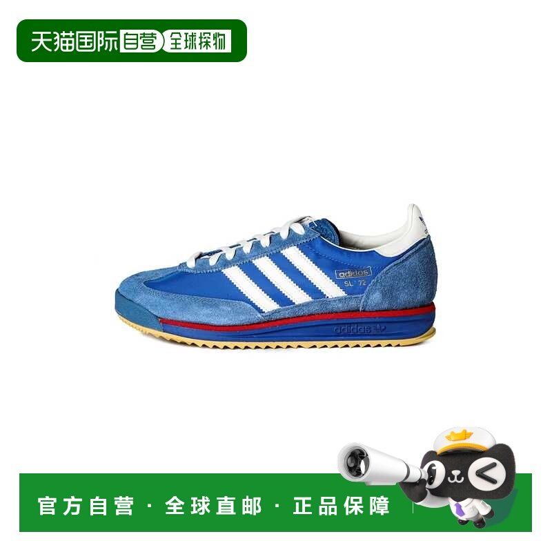 日本直邮阿迪达斯 运动鞋 SL 72 RS（蓝 x 白 x 亮红色）