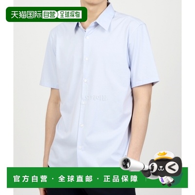 韩国直邮Theory Irving 结构针织短袖衬衫 男士商务休闲衬衫 N029