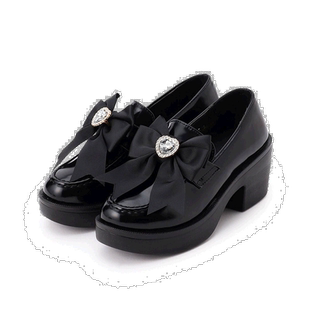 【日本直邮】cst&p女士时尚休闲鞋黑色高跟轻便潮流经典耐磨单鞋