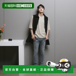 1h可退 日本直邮crepuscule 男士Suvin棉短袖T恤 75040050894