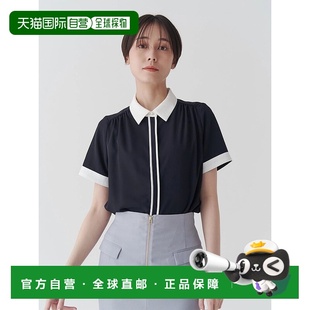 日本直邮TONAL 简约配色设计 女装 衬衫 6525 克莱里克半袖 1h可退
