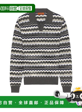 香港直邮MISSONI 米索尼 男士 长袖Polo衫 US25W208男装