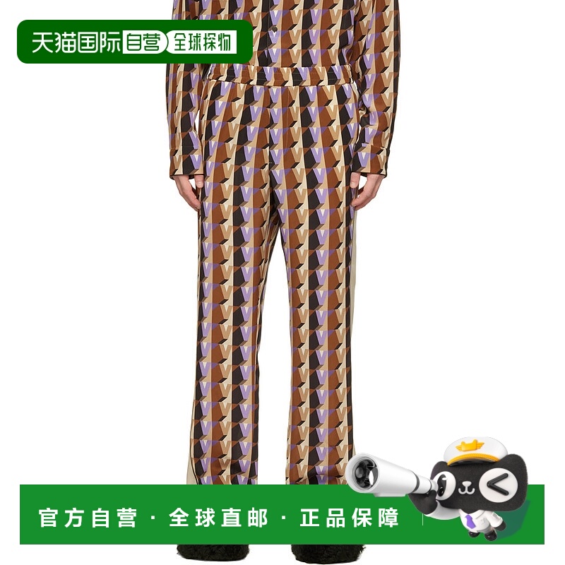 香港直邮Valentino 华伦天奴 男士 多色 V 睡裤 1V3RBB668M0