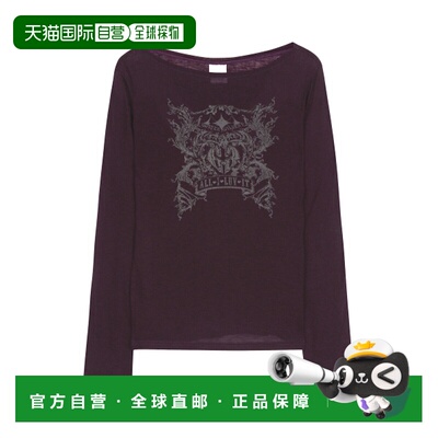 韩国直邮GOTTER GALLERY 女士女装T恤 GT25WSTP03PU GRAPHIC SHEER