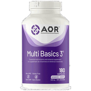加拿大直邮AOR Multi Basics 3 309 毫克(胶囊)