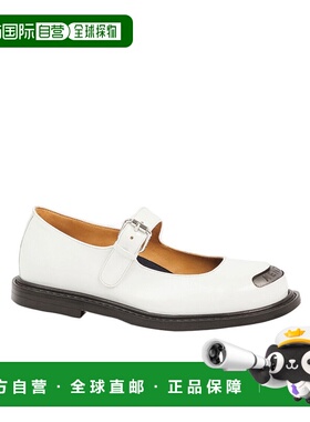 香港直邮KENZO 女士休闲鞋 FD52BA704L6401 SS2023 白色 皮质玛丽